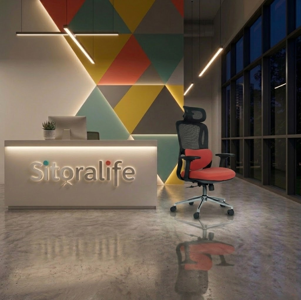 Sitora ProFlex – Premium Chair with 3D Armrests& Lumbar Support