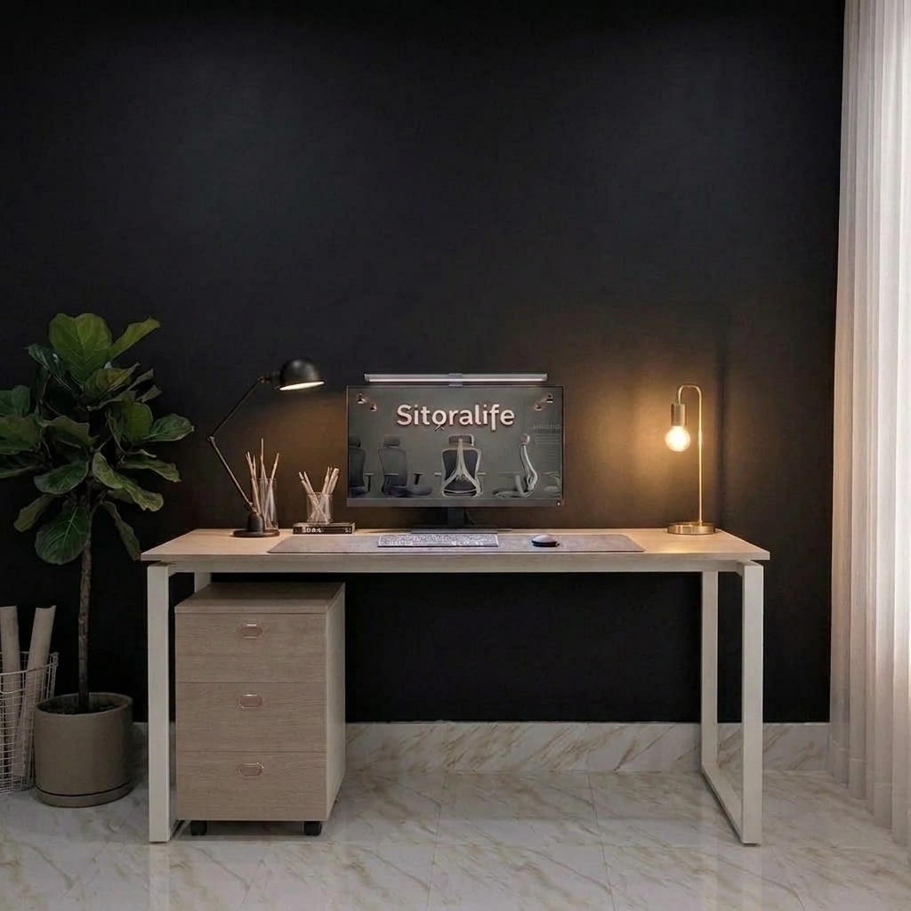 Sitora Slim Desk | Detachable Modern Office & Study Desk - Image 2